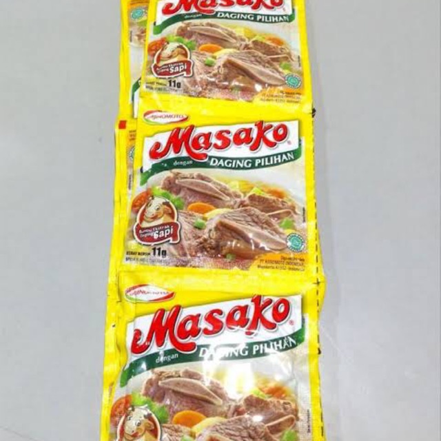 

Masako penyedap sachet