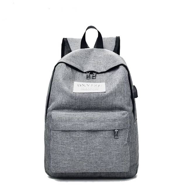 Backpack tas ransel multifungsi tas sekolah canvas