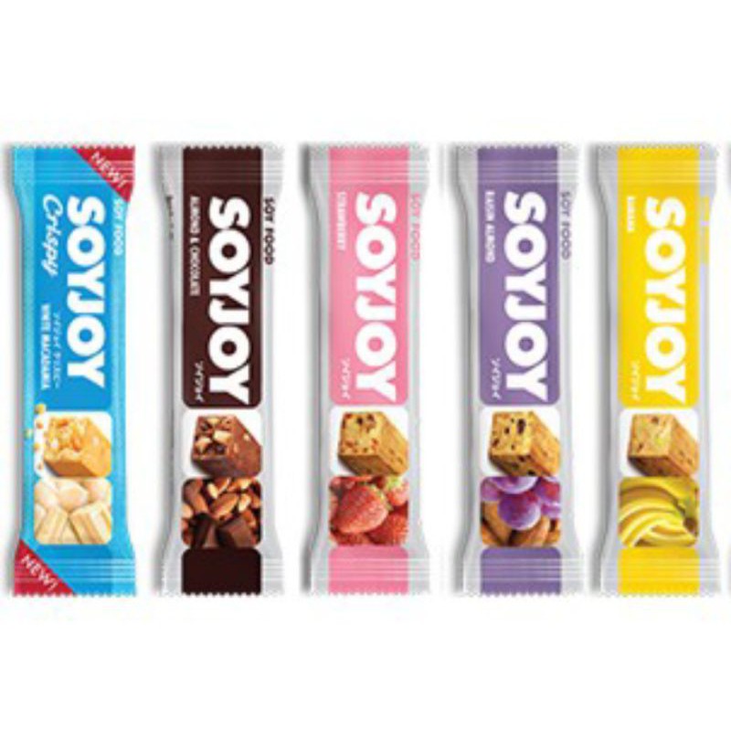 Soyjoy Almond Raisin Soyjoy Coklat Soyjoy Strawberry