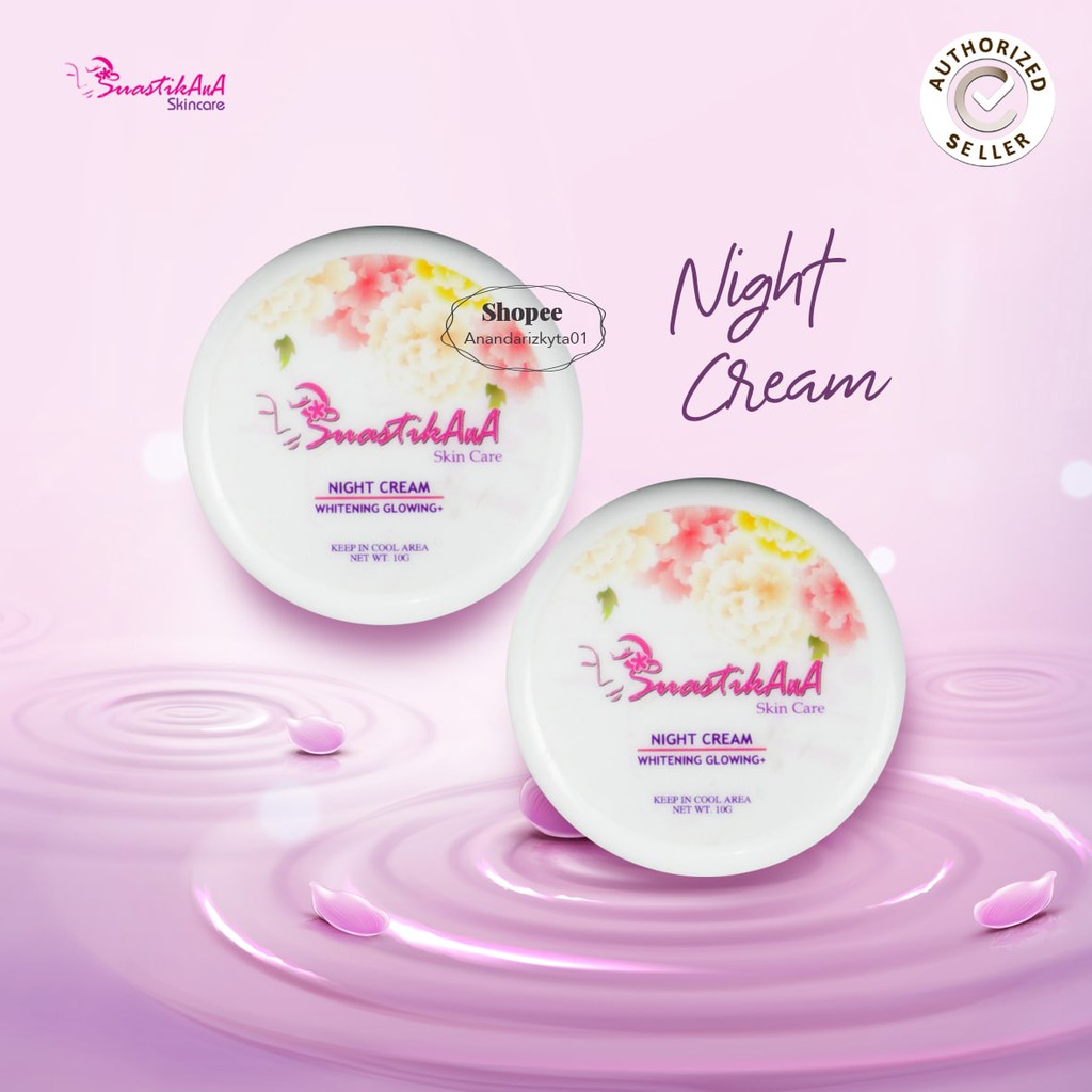 Night Krim Glowing Plus (Artis) Suastikana Skincare - Suastika Suastikana Skincare Official