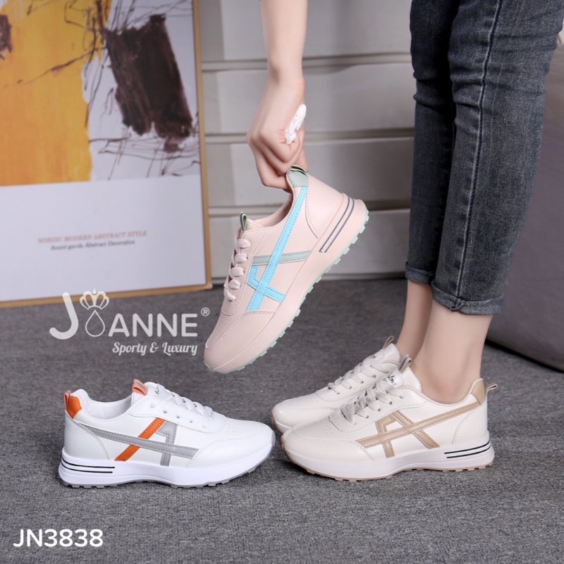 RESTOCK!! [ORIGINAL] JOANNE Sporty Sneakers Shoes Sepatu Wanita #JN3838