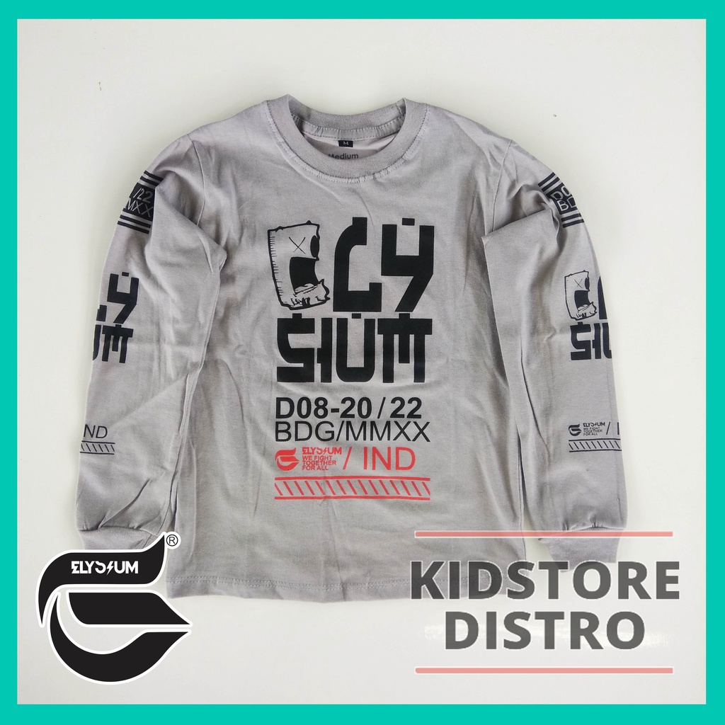 Kaos Anak Laki Laki Lengan Panjang Longsleeve Distro Branded Terbaru