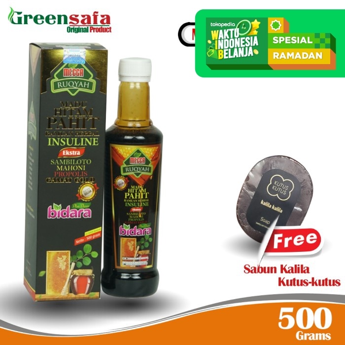 

Madu Hitam Pahit Therapi Ruqyah Mecca Bidara Free Sabun Kalila Kutus2
