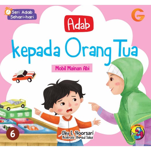 Jual Buku Anak Muslim Seri Adab Kepada Orang Tua, Adab Belajar, Adab ...