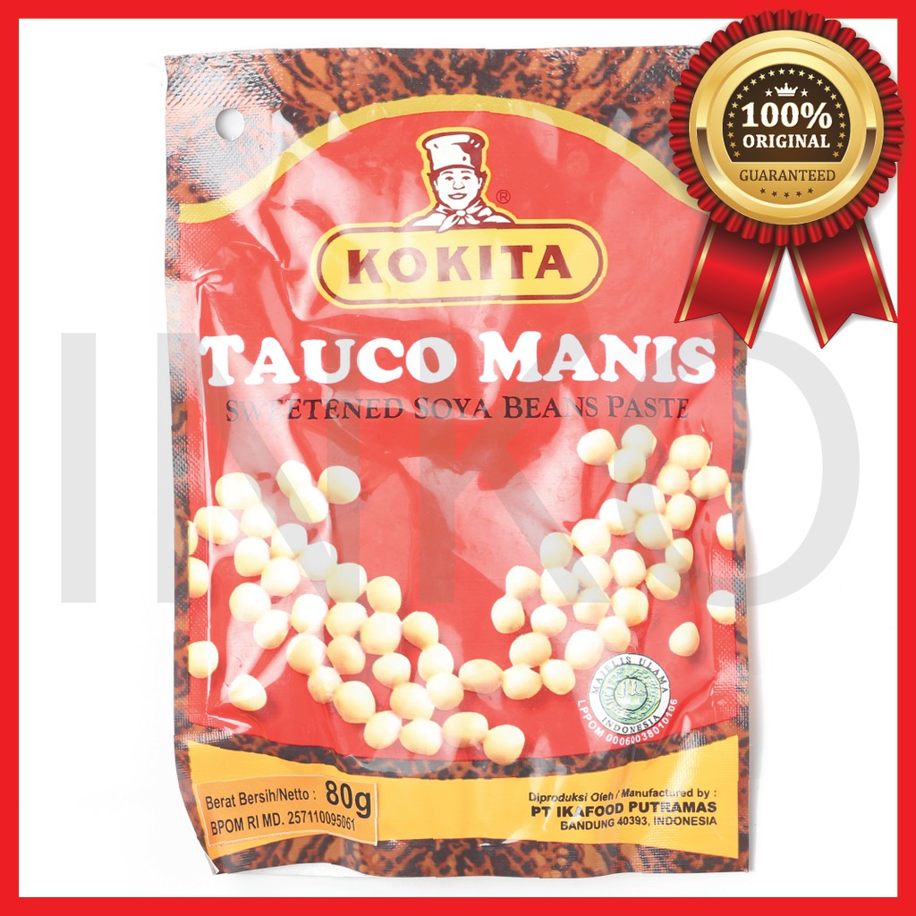 

KOKITA TAUCO MANIS SWEETENED SOYA BEANS PASTE SACHET 80GR