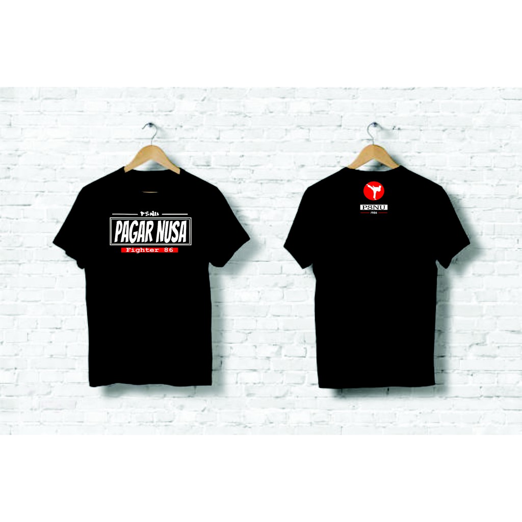 Kaos Custom Pagar Nusa Fighter Tshirt Pencak Silat Shopee Indonesia