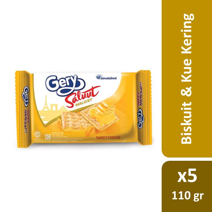 

Gery Saluut Malkist Biskuit Sweet Cheese 5 x 110 gr