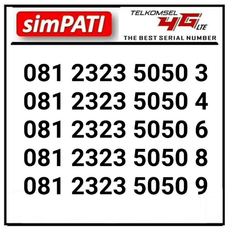 Nomor Cantik Telkomsel ABAB CDCD rapi