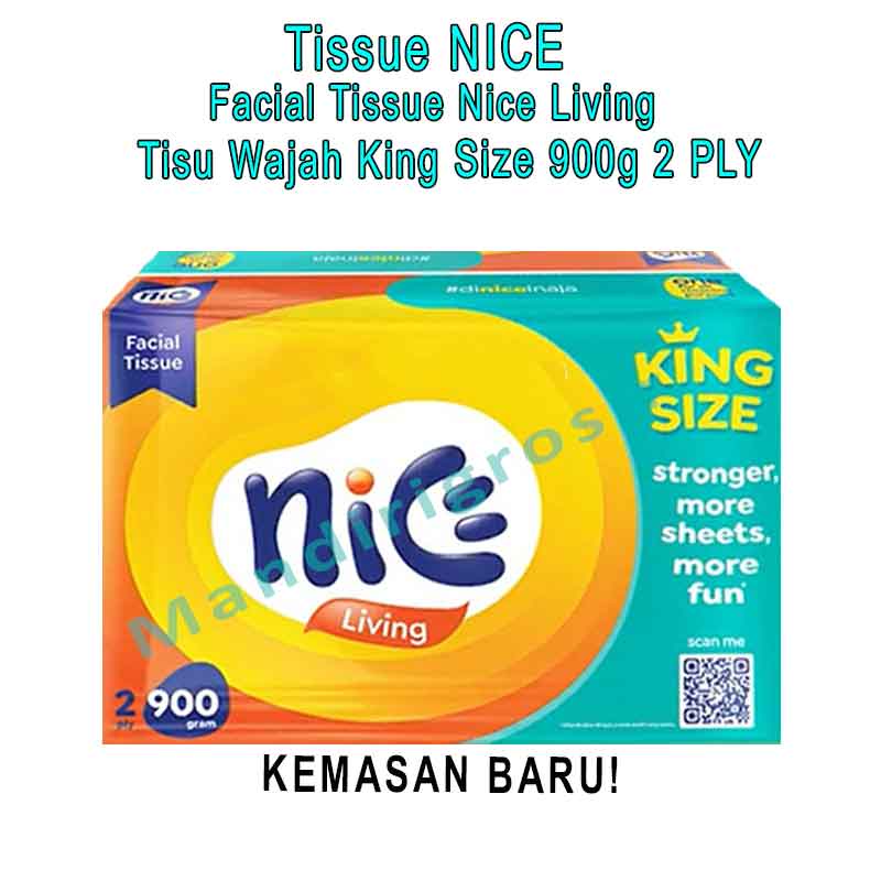 Facial Tissue * Tissue Nice * Tissue Wajah * 2 Ply * 1000gr