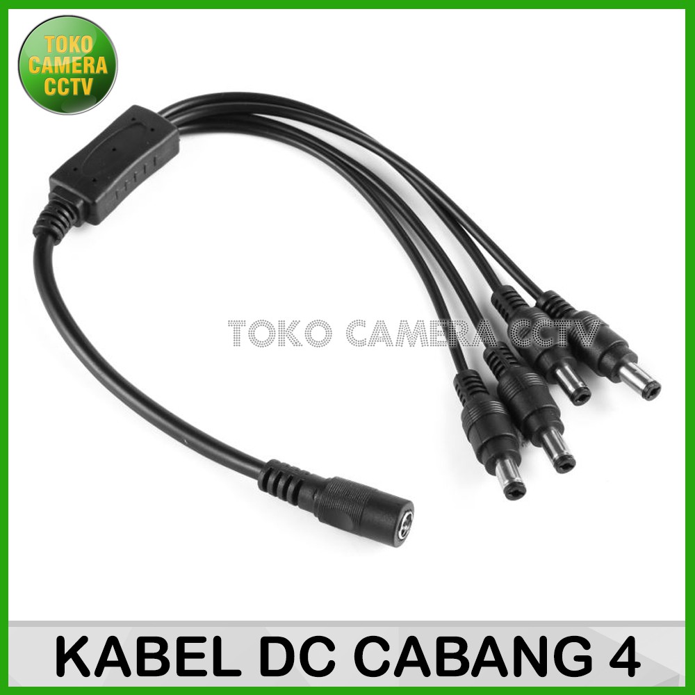 KABEL DC SPLITTER CABANG 4 JACK DC CABANG 4