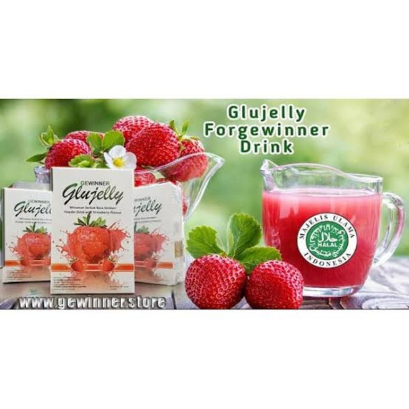 

GLUJELLY..Serbuk rasa Strawberry