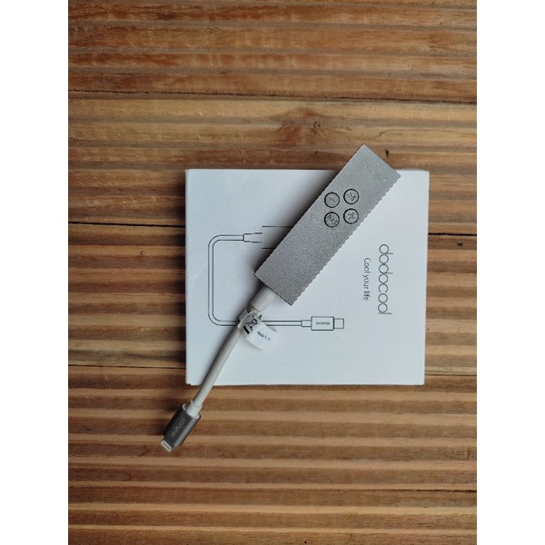 Dual Lightning Splitter Dodocool 2 in 1 Lightning to Lightning & 3.5mm MFI Certified