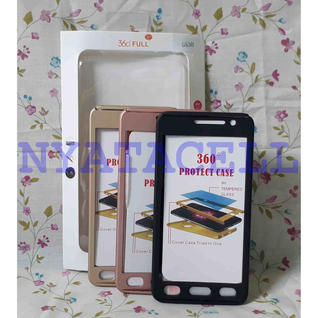 Case Protect 360 Samsung Grand Prime Slim Hard/Ipaky/Full Body/Casing dari Toko Aksesoris Serba Hp