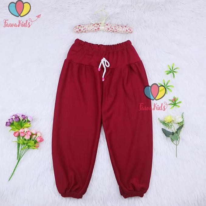 Jogger Polos Molly Uk 6-7 Tahun / Pants Celana Panjang Anak Perempuan