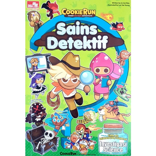 Komik Sains Detektif Cookie Run - Comic Science - Penerbit Elex Media Komputindo