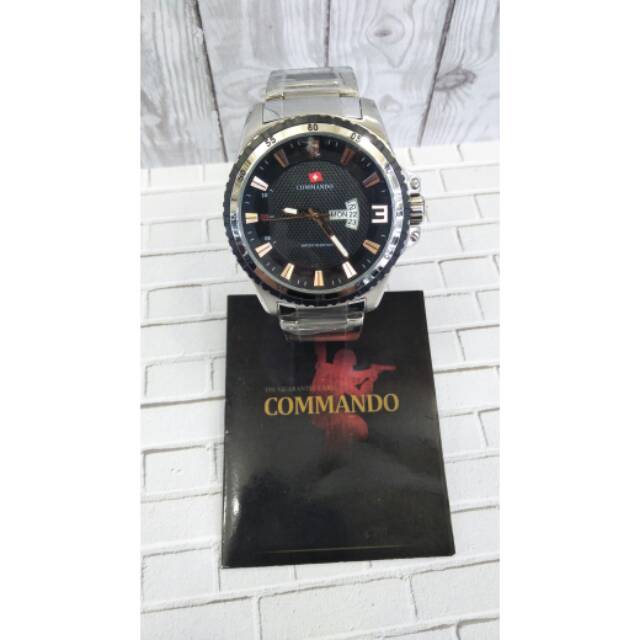 Jam tangan SW*SS COMMANDO pria