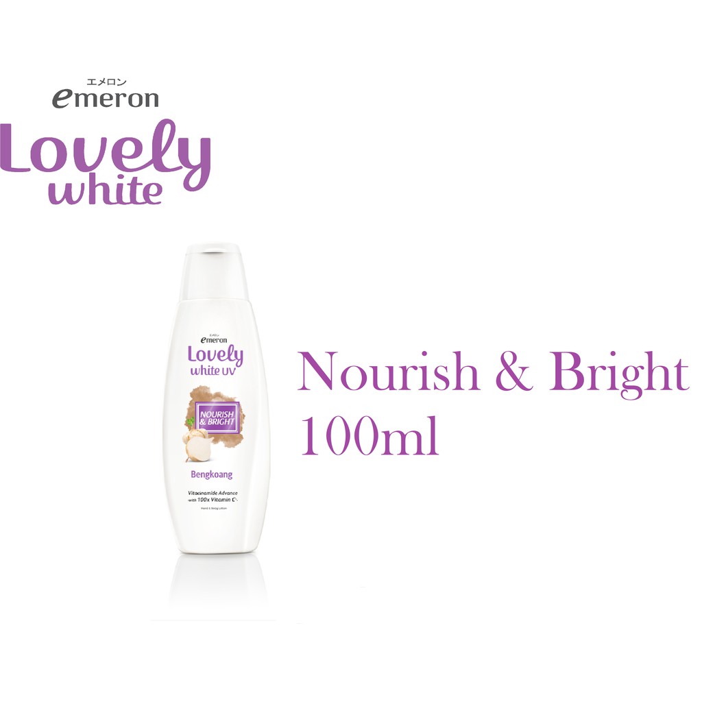 Emeron Lovely White Hand &amp; Body Lotion UV Nourish &amp; Bright 100 ml