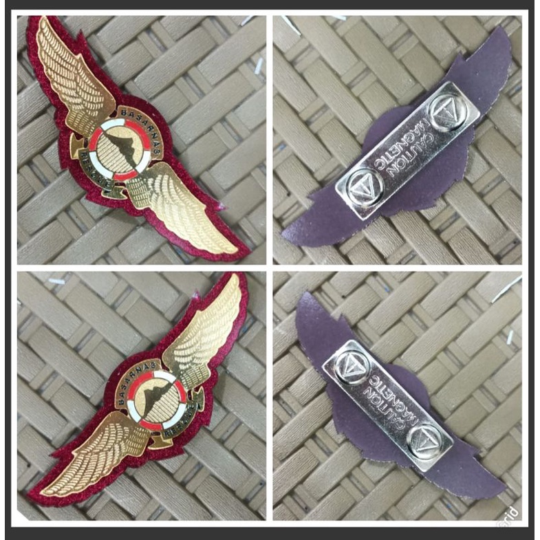 PIN WINGS BASARNAS RESCUE/ BROS BASARNAS/ BASARNAS