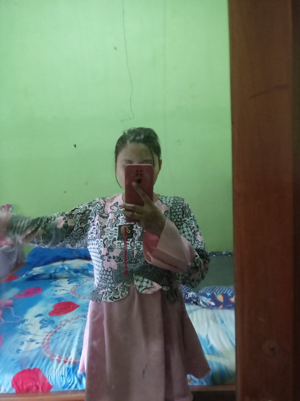 Baju Batik Wanita Modern Monalisa Genes M,l,xl Asli Pekalongan