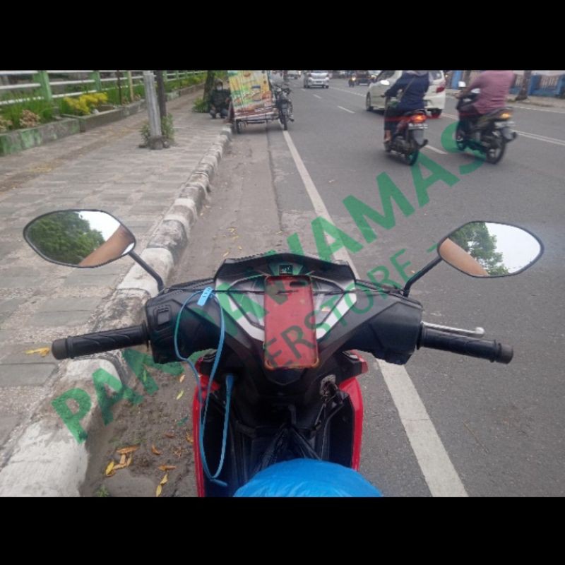 Kaca Spion Motor Beat Bs Jg Vario 110 150 Supra X 125 GTR Fit Revo Absolute Blade Kharisma Karbu Fi-4