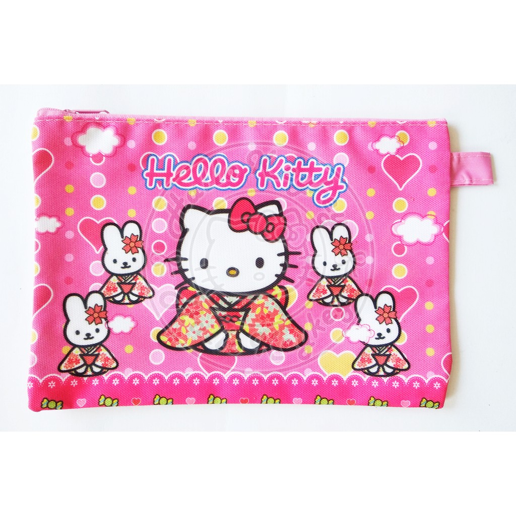 

map file kecil serbaguna hello kitty kimono pink