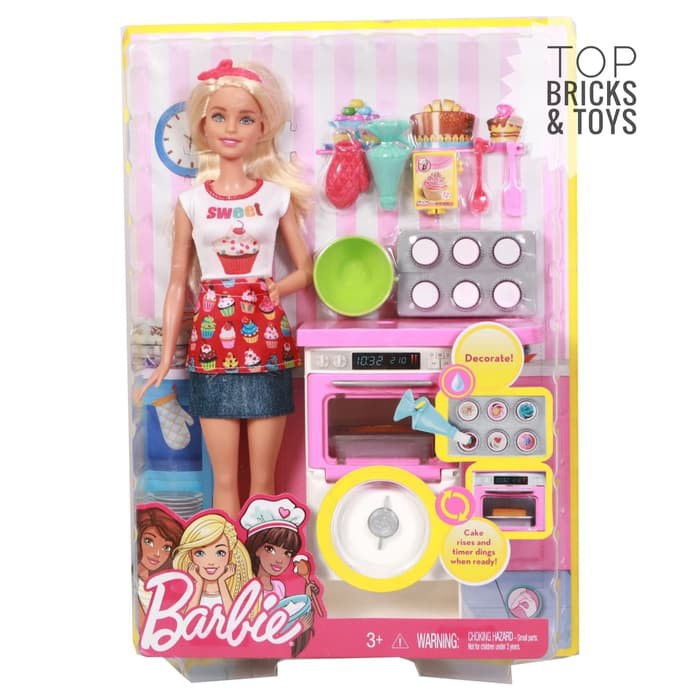 barbie bakery chef