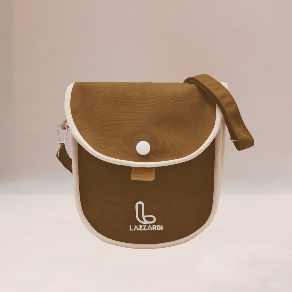 MEORI CAPPUCINO |ManNeedMe X LAZZARDI| Tas Handphone Wanita Sling Bag HP ORIGINAL