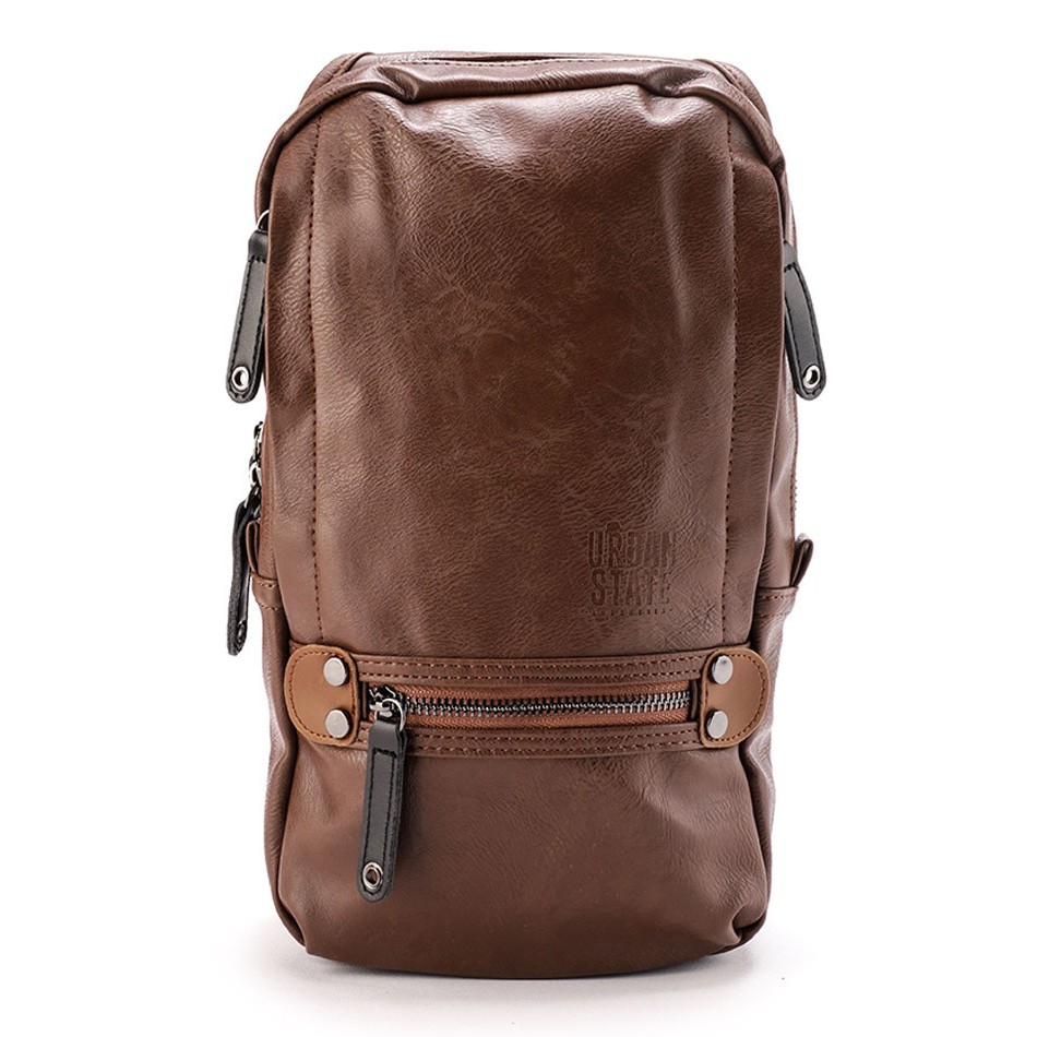 Urban State - Pu Tactical Slingbag - Camel