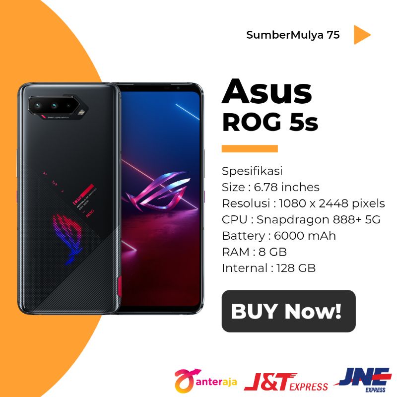 Asus rog 5s 8/128gb New