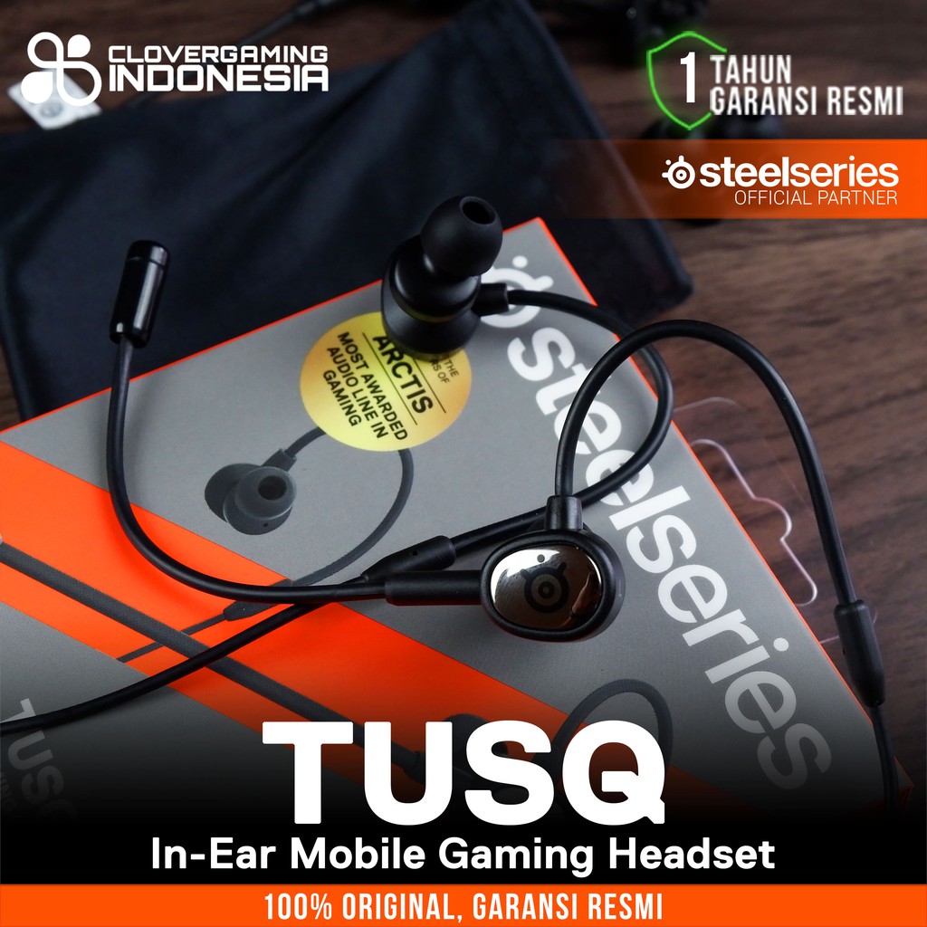 Steelseries TUSQ In-Ear Mobile Gaming Headset - Gaming Earphone