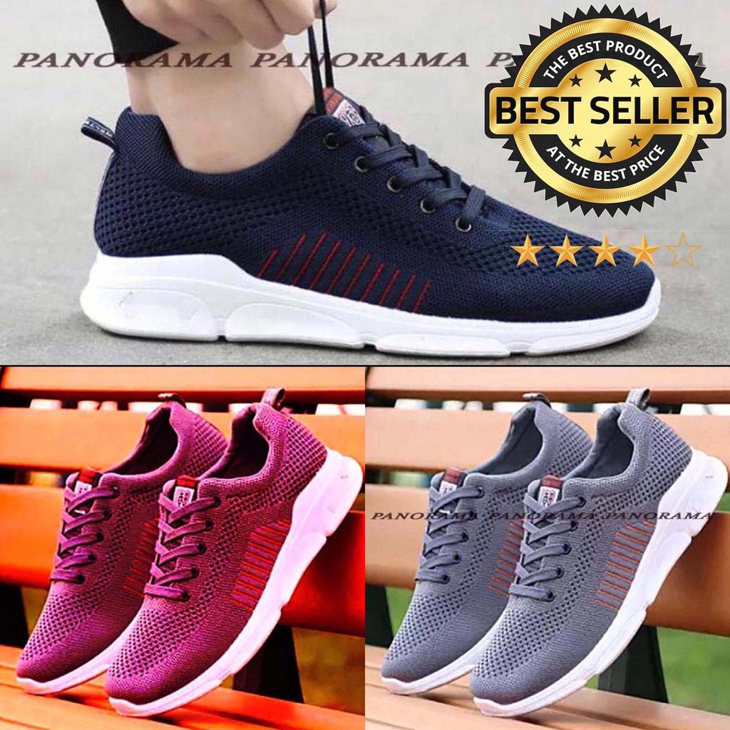 New Arrival Sepatu Sneakers Pria Garis / Sepatu Pria Vano03 | Shopee