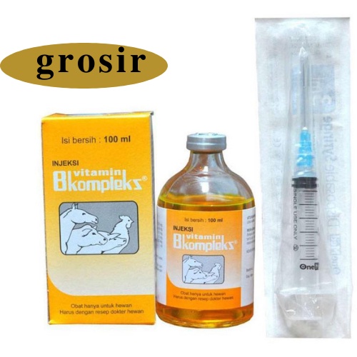Vitamin B Complek Injeksi / b Complex Cair 100 ml / b Komplek Suntik Terbaik