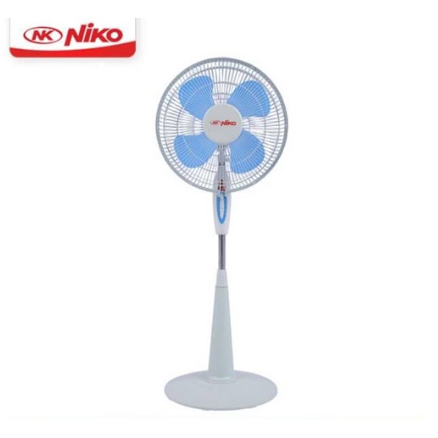 NIKO NK 16 NLR Kipas Angin Berdiri Standing 16 Inch Stand Fan Niko kaki bulat