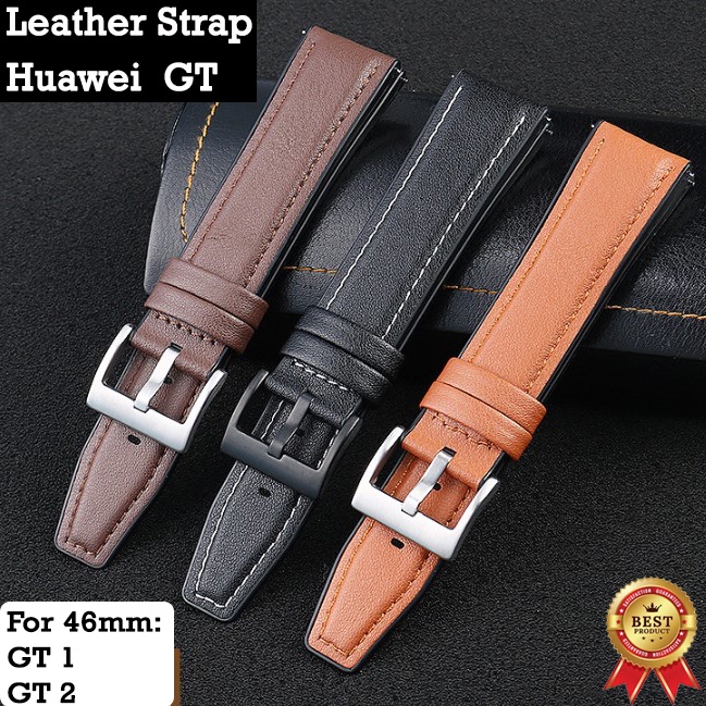 Strap Leather Kulit Huawei GT 1 2 Jam Gelang Rantai Smart watch Seri 1 2