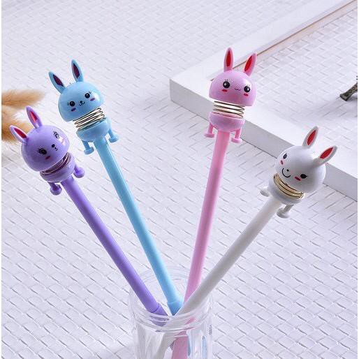 Grosir - S639 Pena Gel Kelinci Goyang / Pulpen Rabbit Lucu / Stationary / Alat Tulis / Bolpen Rabbit