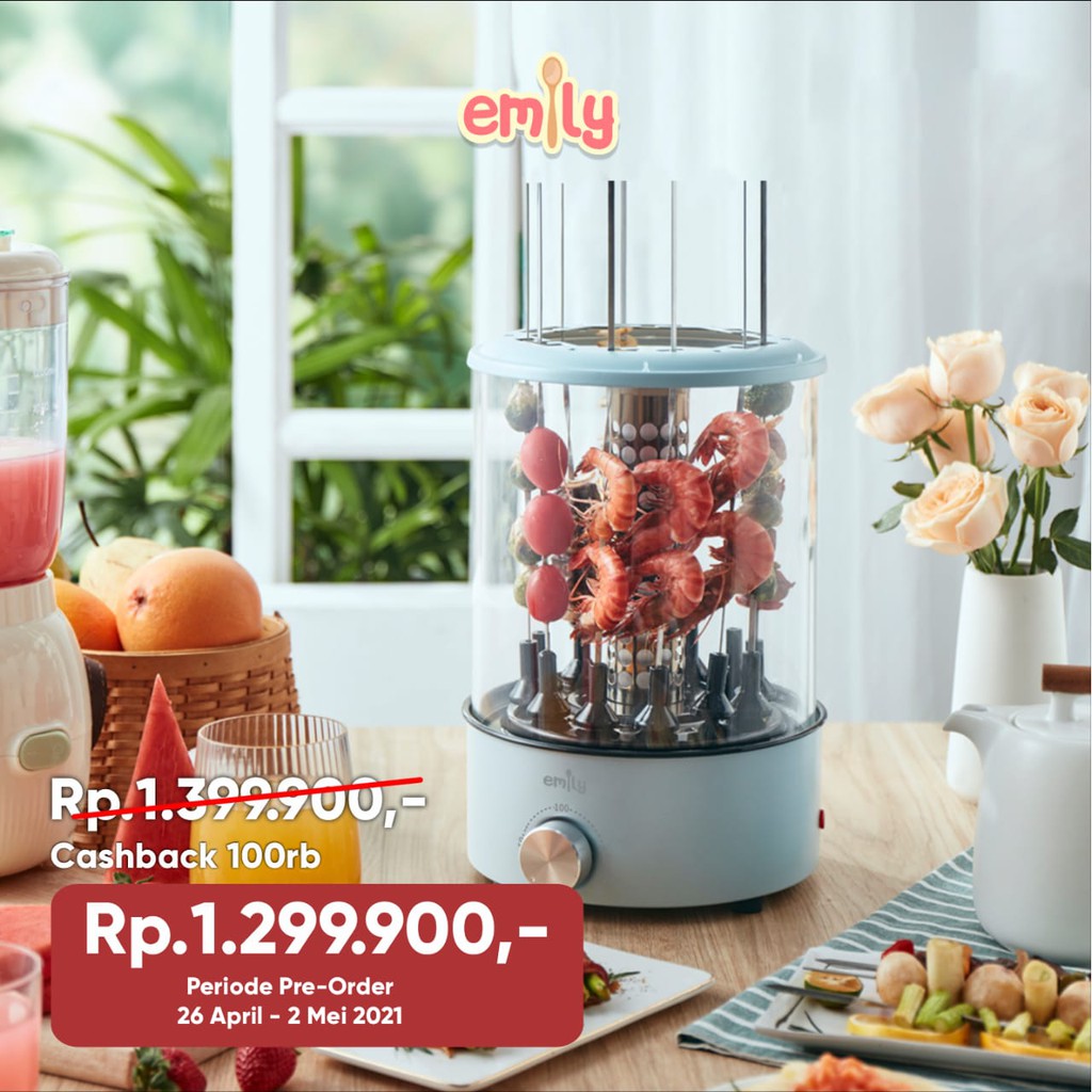 Emily - Smokeles Satay Maker EHP11403