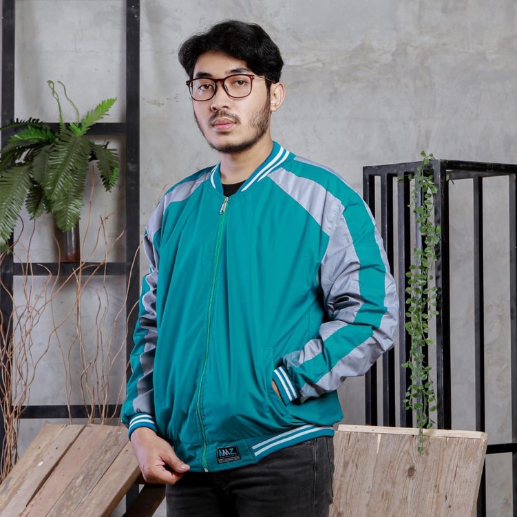 SKJ TOSCA |ManNeedMe x AMZ| Jaket Pria Bomber Jaket Parasut Unisex 2 in 1 ORIGINAL