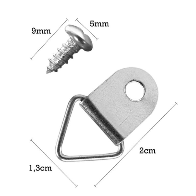 Cantelan + Sekrup / gantungan bingkai1set