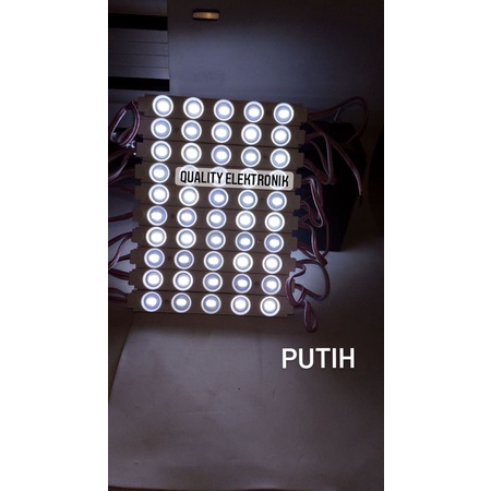 LED 5 MATA BULAT PUTIH / WHITE 12volt 5630