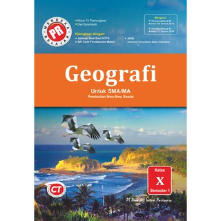 Buku Lks Pr Geografi Kelas X 10 Semester 1 K13 Revisi Cetakan 2020 Shopee Indonesia