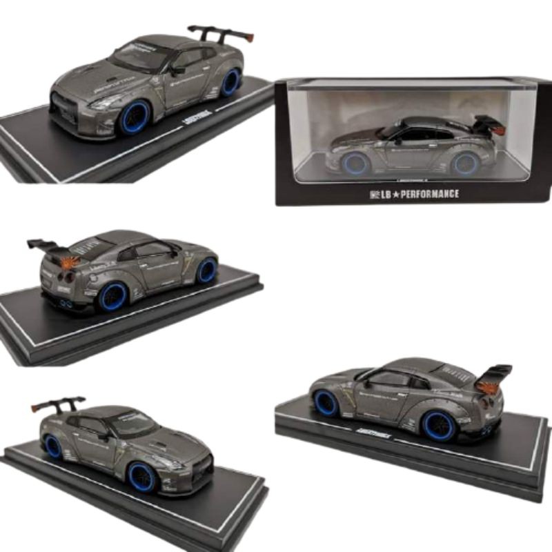 Nissan GTR R35 Wings Libertywalk LB Performance Grey