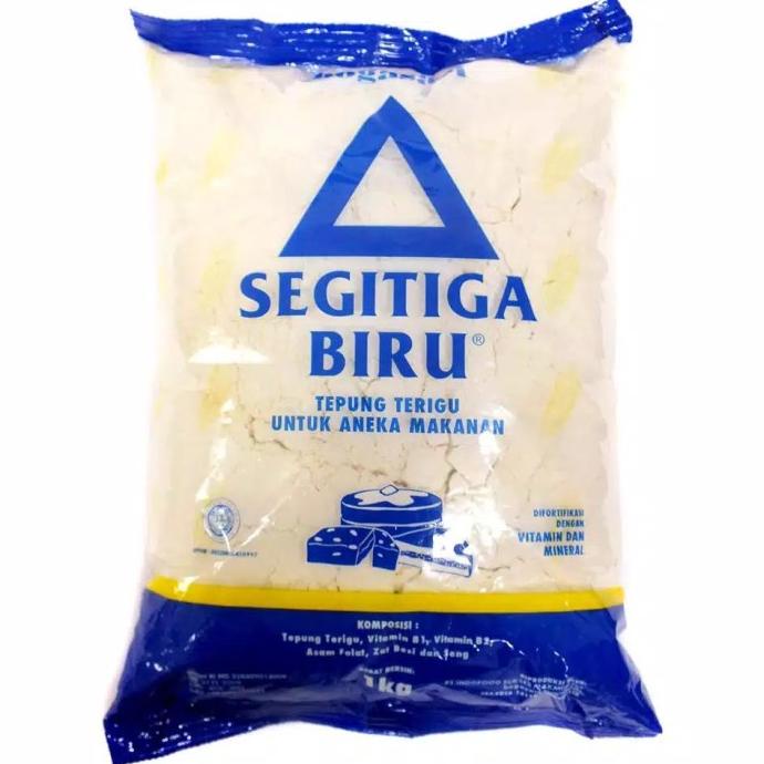 

[COD] 1 dus (isi 12 pcs) Tepung Segitiga Biru Eco Pack @ 1kg [COD]