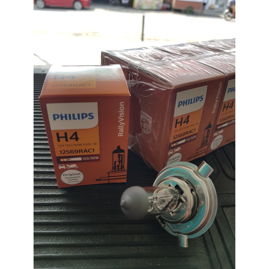 BOHLAM H4 PHILIPS 12V 100/90 W ORIGINAL 100%