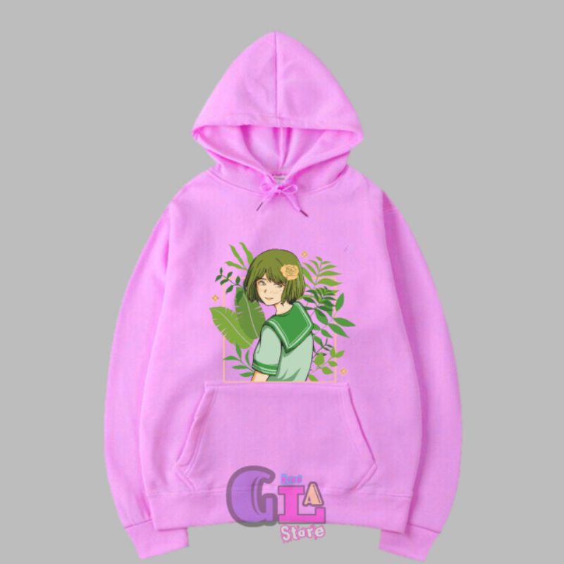 HOODIE ANAK PEREMPUAN UMUR 2-12 TAHUN ANIME JAPAN TERBARU