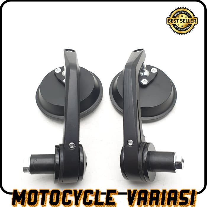 Spion jalu bar end bulat retro nmax aerox vespa vario mio universal