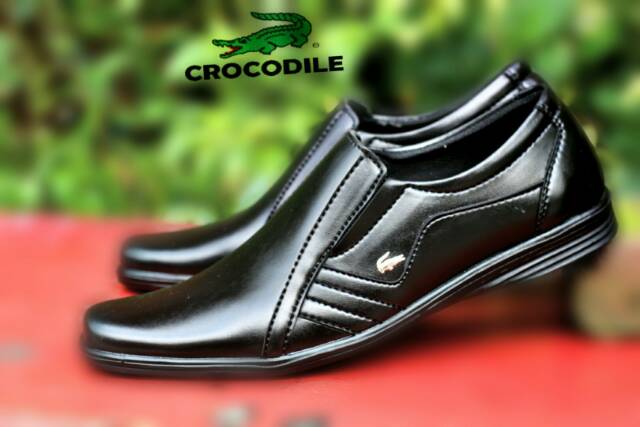 Cod Siap Kirim Sepatu Pria Crocodile Pantopel / Kerja Formal Kantoran Murah.,.09