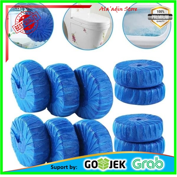 Cuci Gudang Tablet Biru Pembersih Kloset Closet Toilet Wc 50gr Sibiru Penyegar Wc