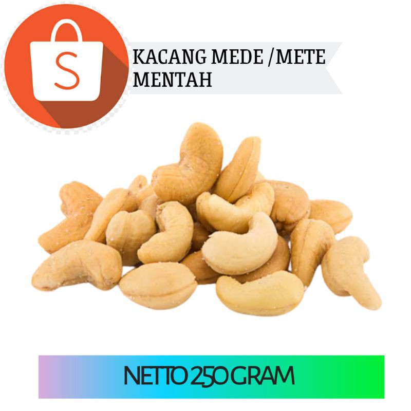 

kacang mede / mete / mente 250 gram