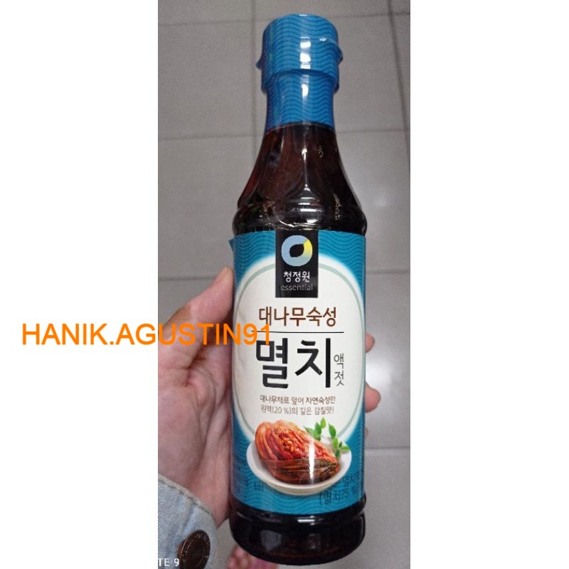 

Daesang Chung Jung One Anchovy Sauce - Kecap Ikan Teri Korea 500 g