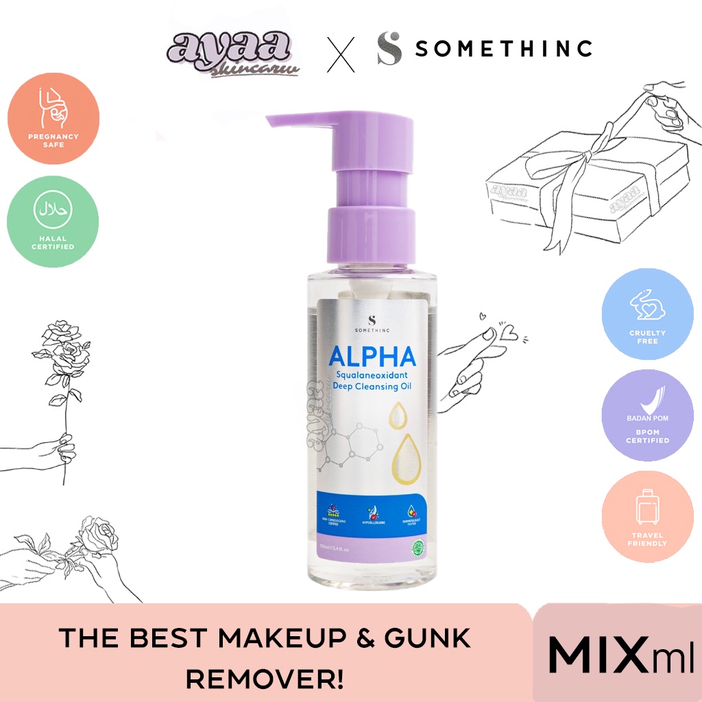 [OFFICIAL] SOMETHINC Alpha Squalaneoxidant Deep Cleansing Oil